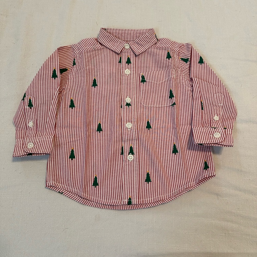 6-9 month brand new Christmas shirt
